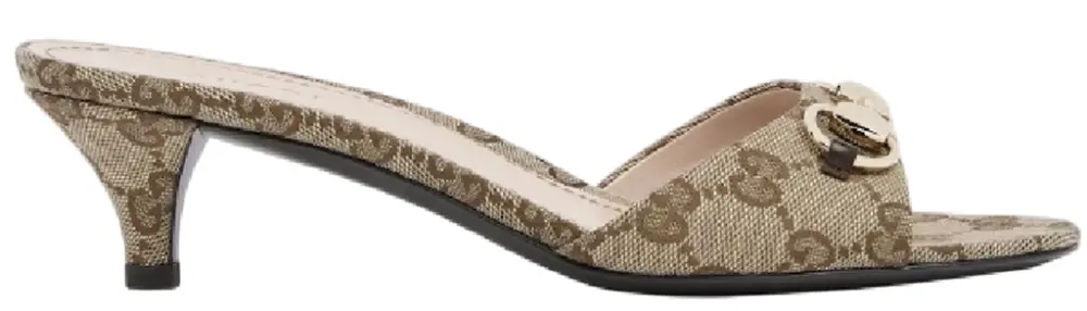 Giày Gucci Slide Sandal Horsebit 'Brown' 853672-KY980-9744
