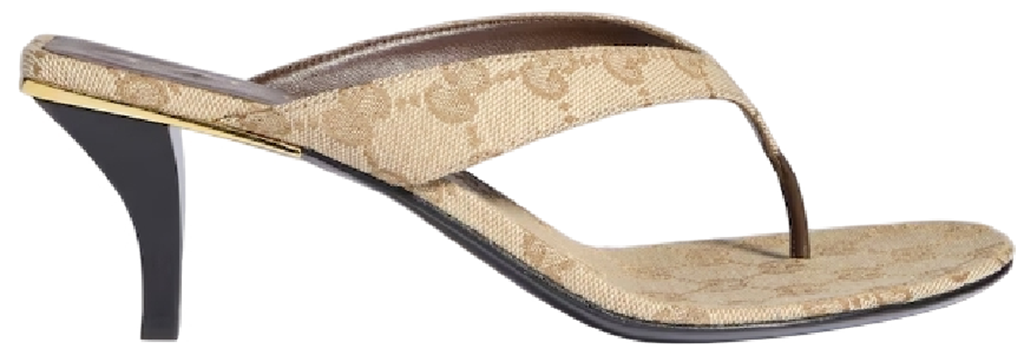 Giày Gucci Vittoria Thong 'Sand' 870786-FAF3Z-9642