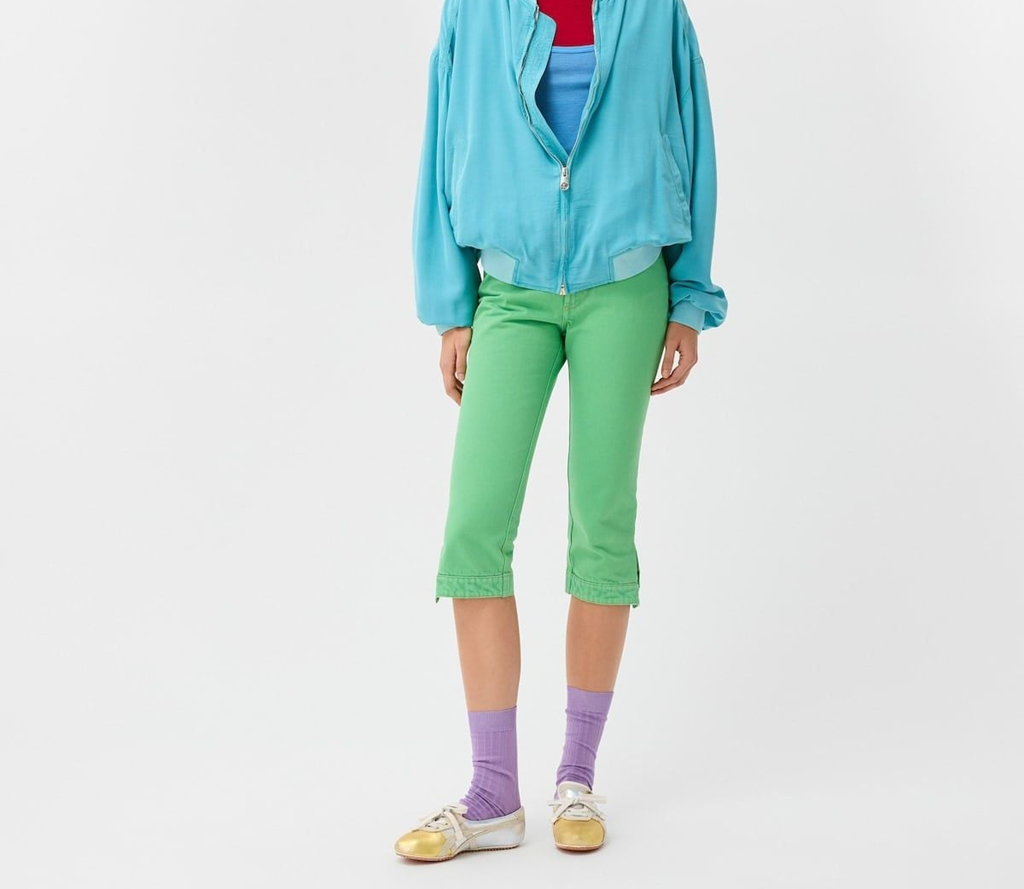 Alternative view of Giày Onitsuka Tiger x Versace Sakura 'Silver' 1025116-1A17738-6XD0J