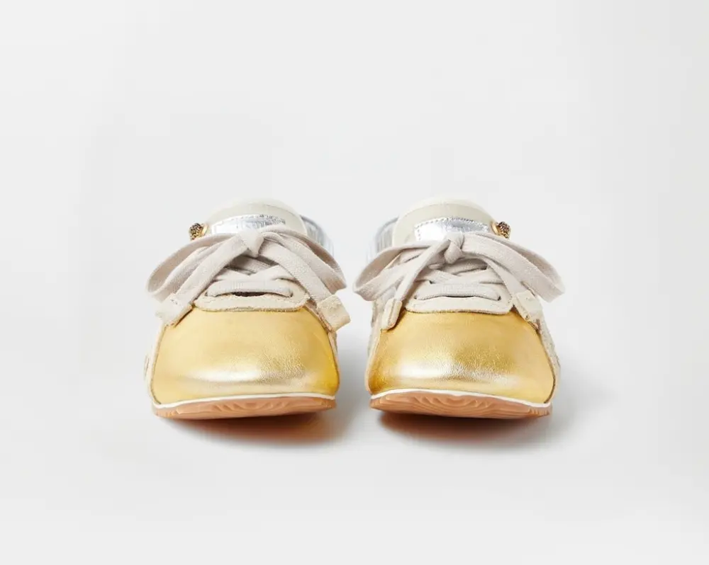 Giày Onitsuka Tiger x Versace Sakura 'Silver' 1025116-1A17738-6XD0J - Ảnh 4