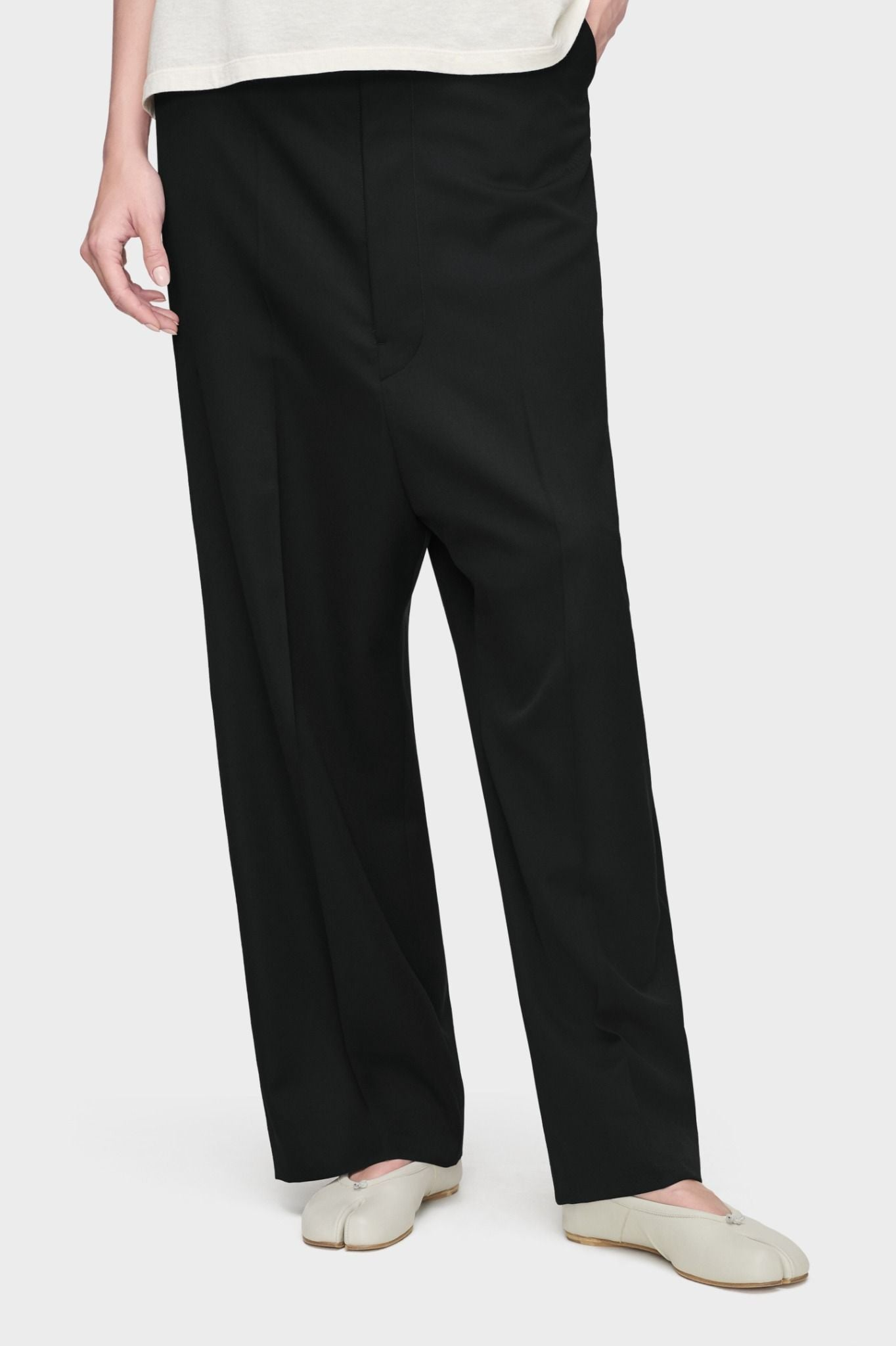 Giày Maison Margiela Tabi New Ballerina 'Alabaster' S58WZ0127P3753T8132 - Ảnh 5