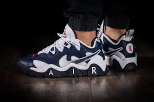Giày Nike Air Barrage Low USA 'Midnight Navy' CN0060-400 - Ảnh 4