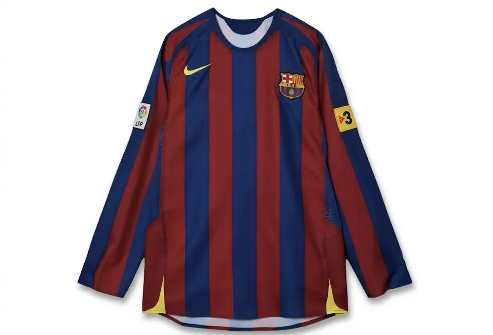 Áo Nike FC Barcelona 2005/06 ‘Gym Blue’ HQ1461-471
