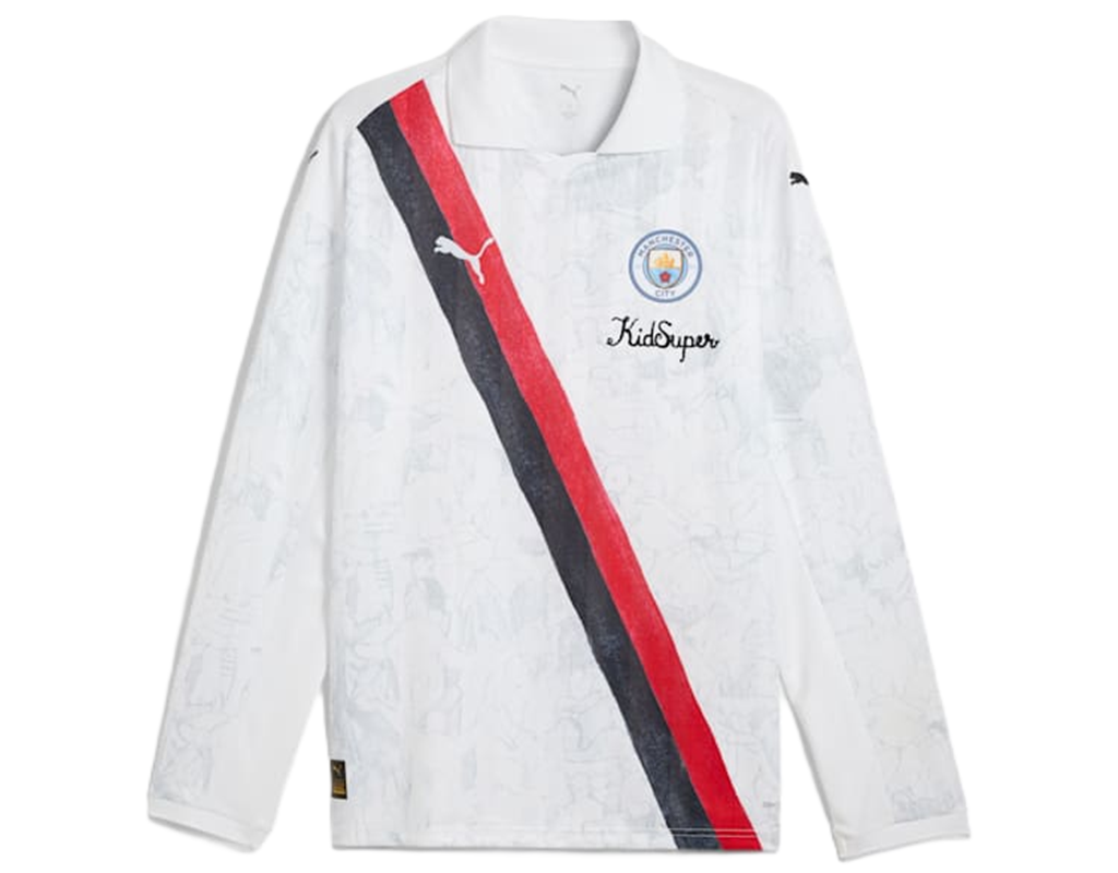 Áo PUMA x KIDSUPER Manchester City 'White' 606850-07