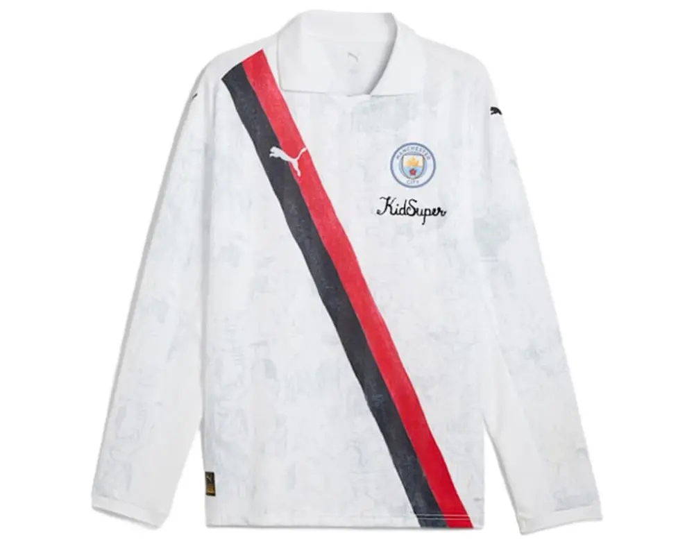 Áo PUMA x KIDSUPER Manchester City 'White' 606850-07