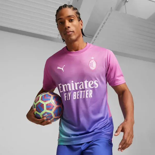 Áo Puma AC Milan 23/24 ‘Pink’ 770399-03 - Ảnh 3