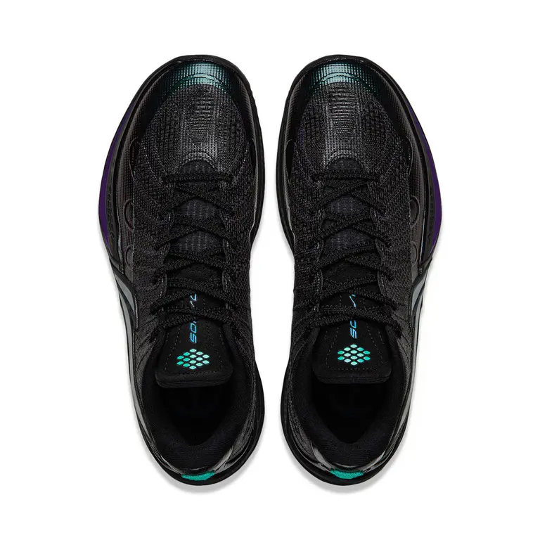 Giày Lining Sonic 14 Low-Top ‘Black’ ABAW015-7 - Ảnh 4