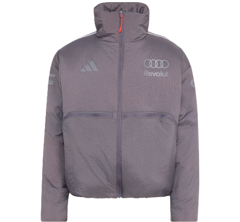 Áo Adidas AUDI REVOLUT F1 TEAM ENGINEERS & MARKETING PADDED 'Grey Strata' KF8536