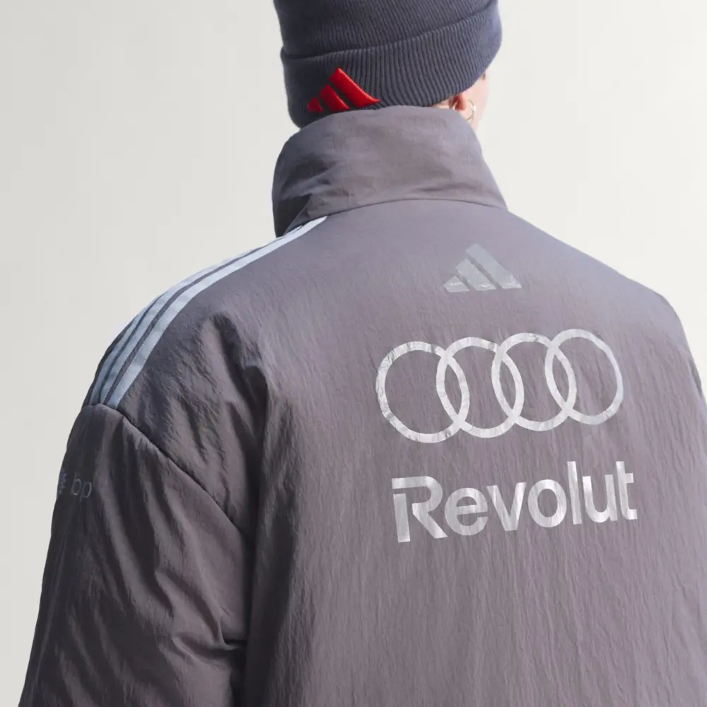 Áo Adidas AUDI REVOLUT F1 TEAM ENGINEERS & MARKETING PADDED 'Grey Strata' KF8536 - Ảnh 5