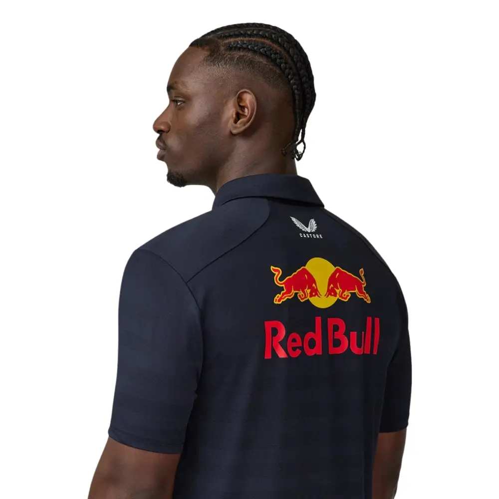 Áo Castore Oracle Red Bull Racing F1 Team Driver Polo Shirt 'Midnight Blue' TM10296-020 - Ảnh 4