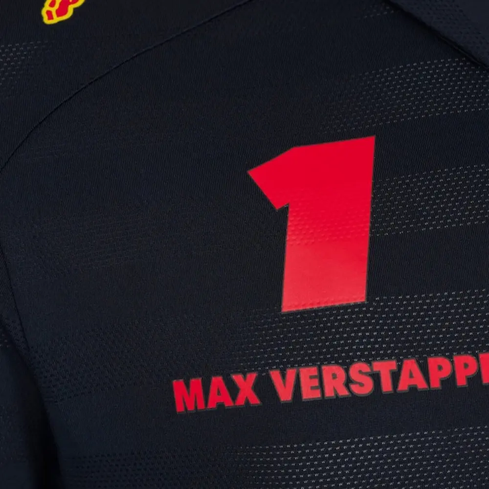Áo Castore Oracle Red Bull Racing F1 Team Driver Polo Shirt 'Midnight Blue' TM10296-020 - Ảnh 3