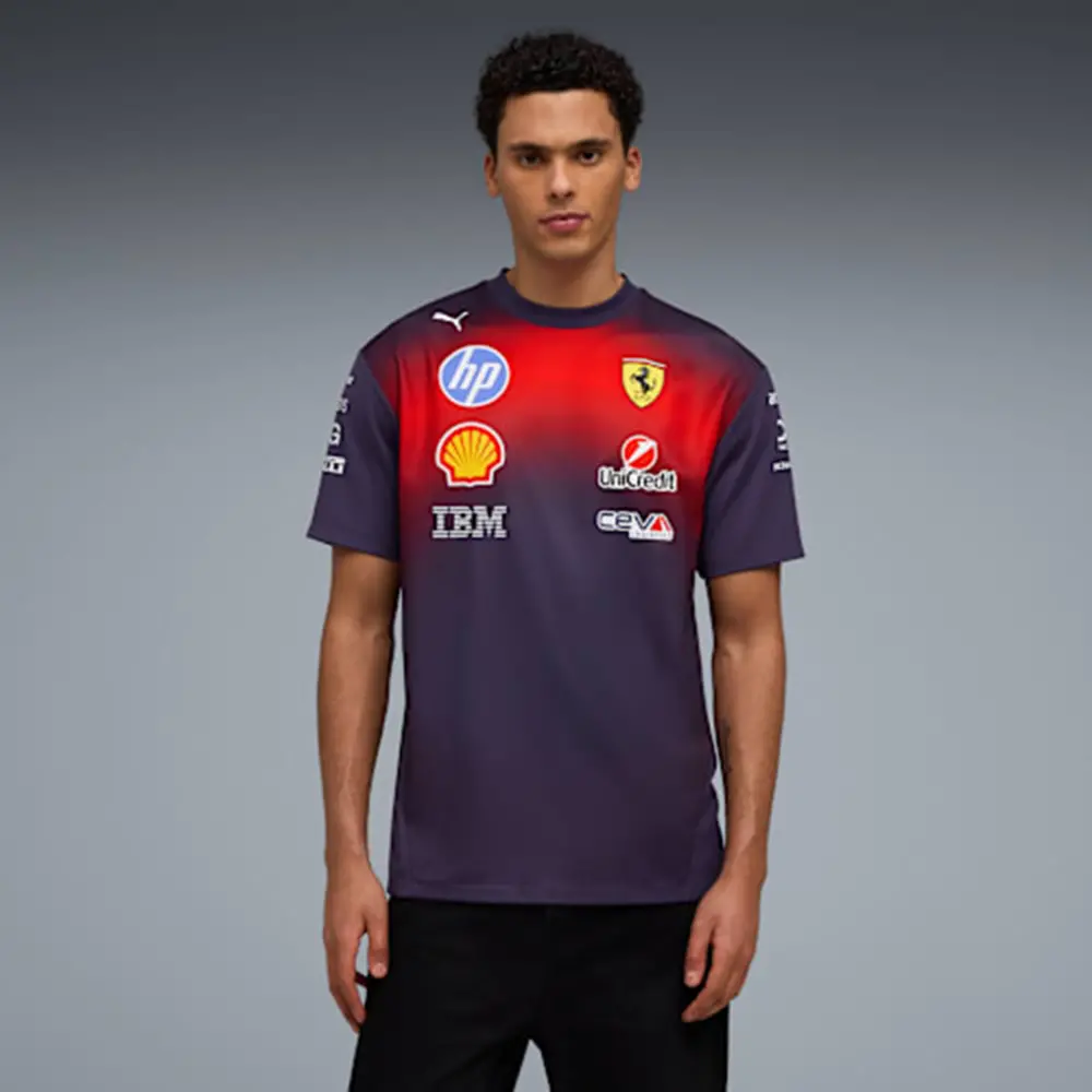 Alternative view of Áo Puma speciale Scuderia Ferrari HP Replica Cina 'Deep Plum' 713841-01