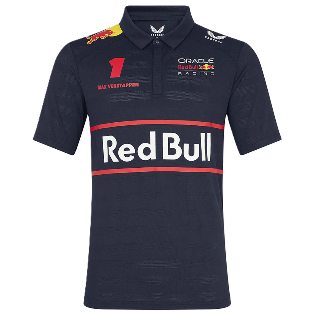 Áo Castore Oracle Red Bull Racing F1 Team Driver Polo Shirt 'Midnight Blue' TM10296-020
