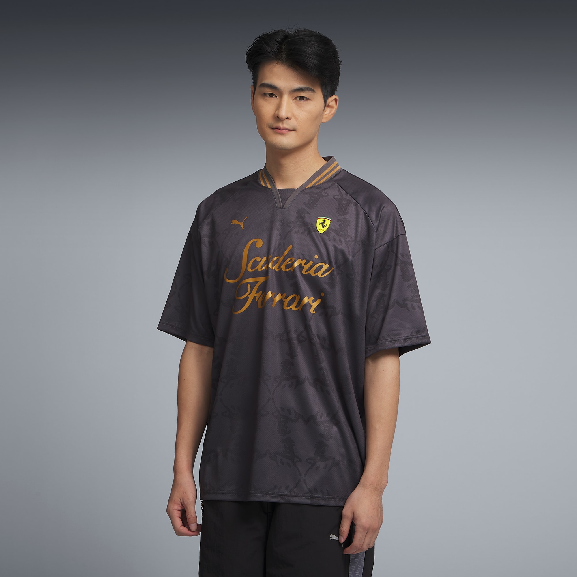 Alternative view of Áo Puma Ferrari Yoh Jersey ‘Black’ 638394-01