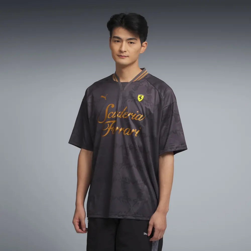 Alternative view of Áo Puma Ferrari Yoh Jersey ‘Black’ 638394-01
