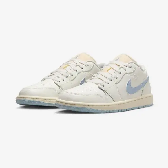 Giày Nike Air Jordan 1 Low ‘Sail Ghost’ DC0774-106 - Ảnh 5