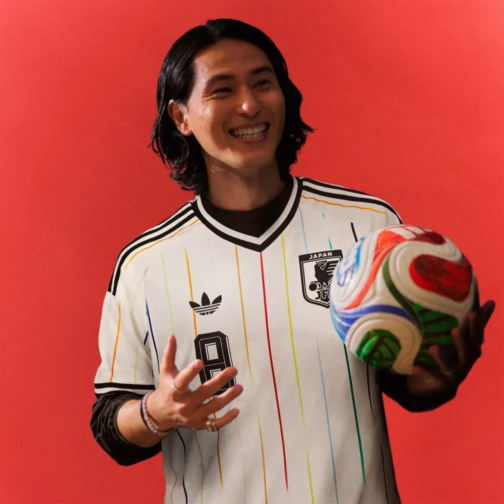 Áo adidas Japan 26 Away Authentic Jersey ‘White’ KD3348 - Ảnh 3