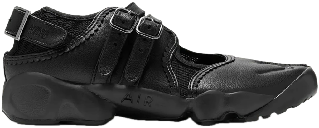 Giày Nike Air Rift ‘Triple Black Buckle Strap’ IB8881-001
