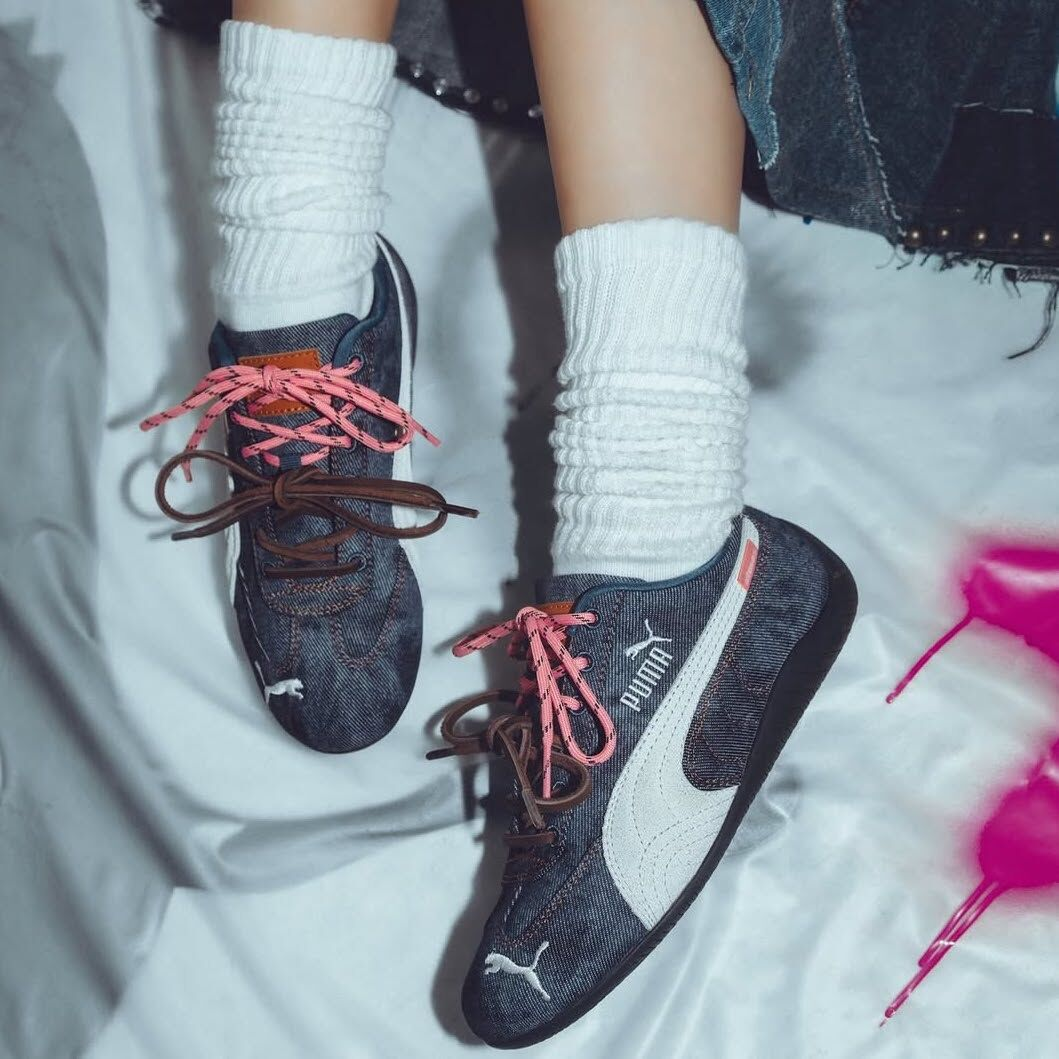 Alternative view of Giày Puma Speedcat Atmos ‘Pink Denim Lover’ 406918-01