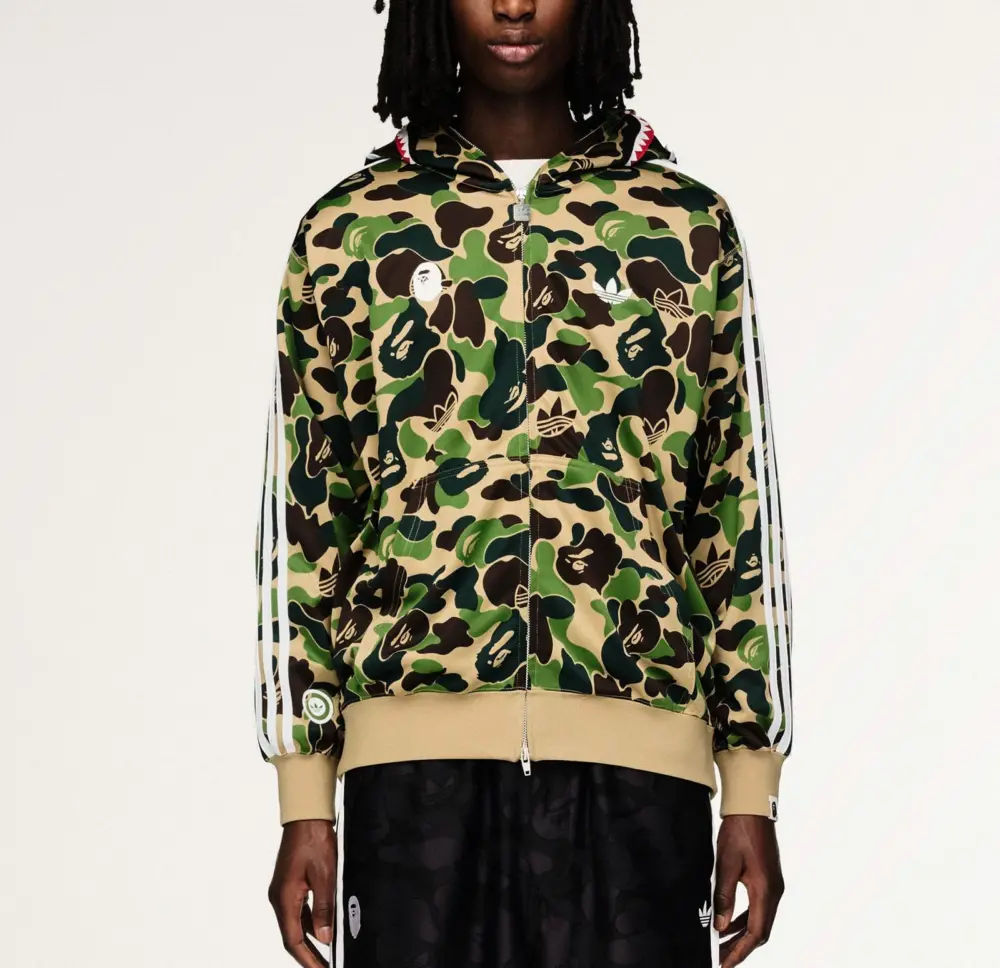 Áo Adidas Originals Shark Track ‘Crew Green’ KF4916 - Ảnh 4