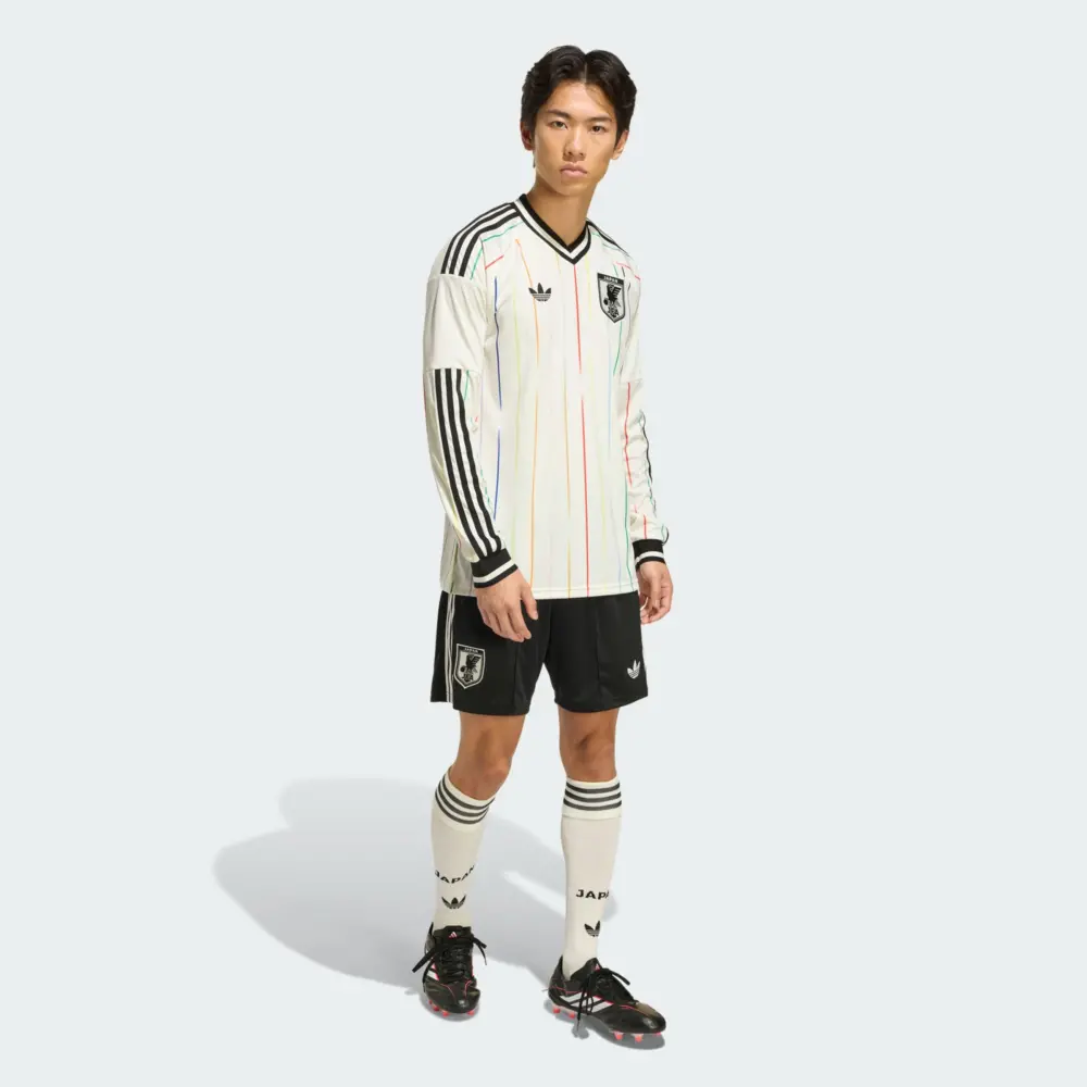 Áo adidas Japan 26 Away Long Sleeve Jersey ‘White’ JZ9697 - Ảnh 5