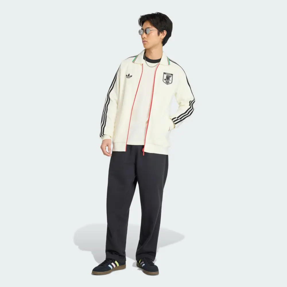 Áo adidas Japan National Football Team 2026 Away Anthem Jacket ‘White’ KA1514 - Ảnh 4