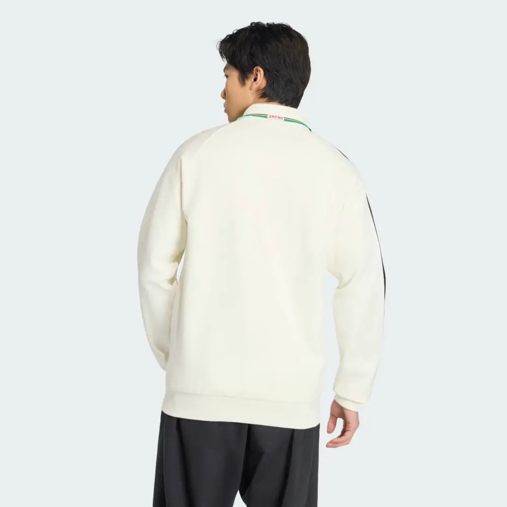 Áo adidas Japan National Football Team 2026 Away Anthem Jacket ‘White’ KA1514 - Ảnh 5
