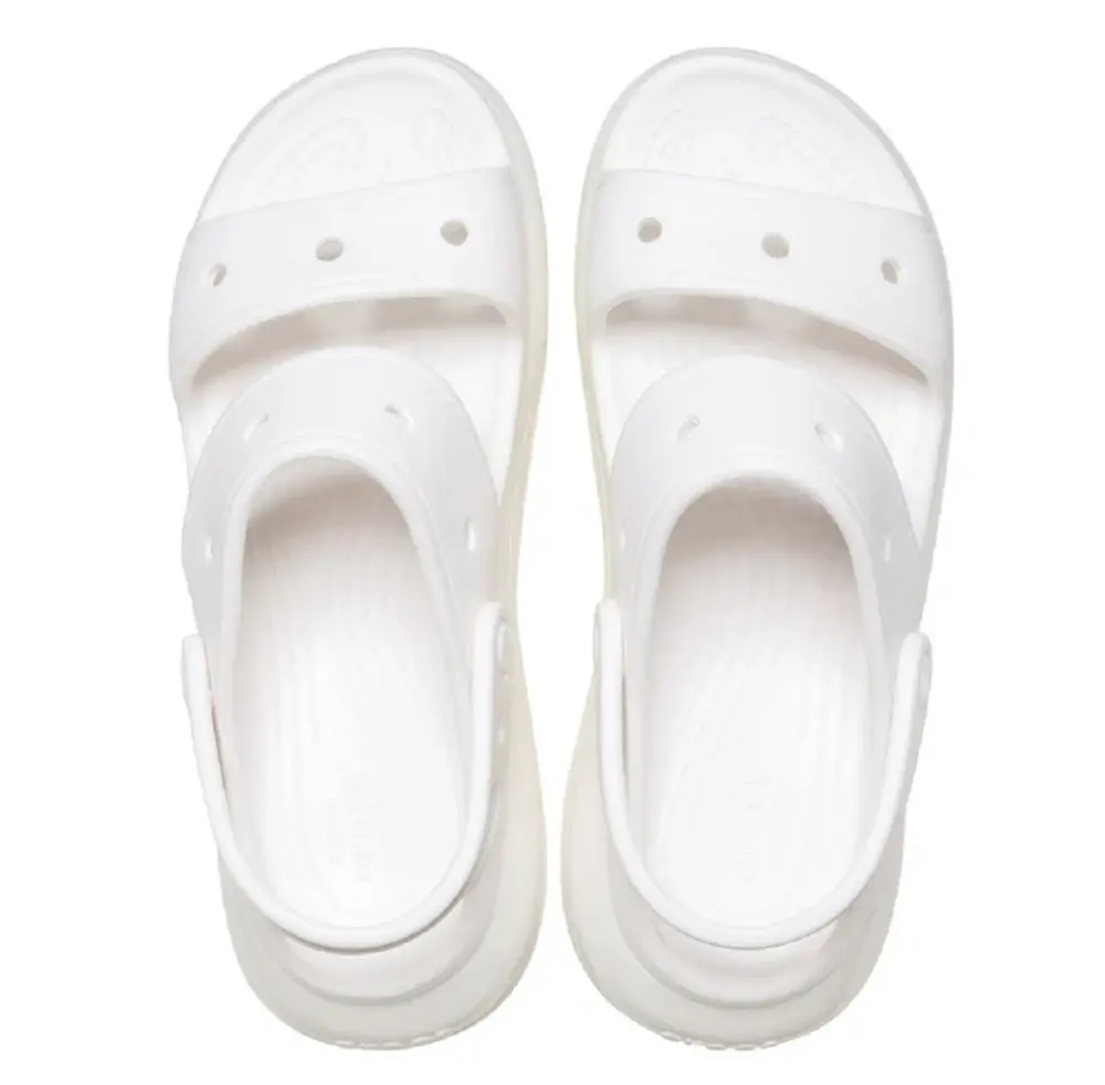 Dép Crocs Mega Crush Sandal ‘White’ 207989-100 - Ảnh 4