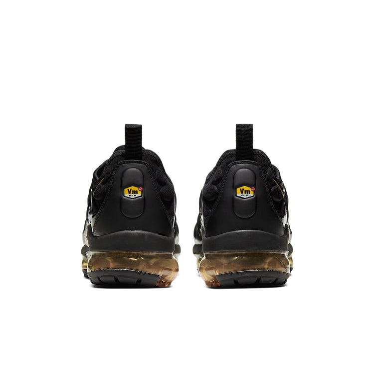 Giày Nike Air VaporMax Plus 'Triple Black Gold' CW7299-001 - Ảnh 4