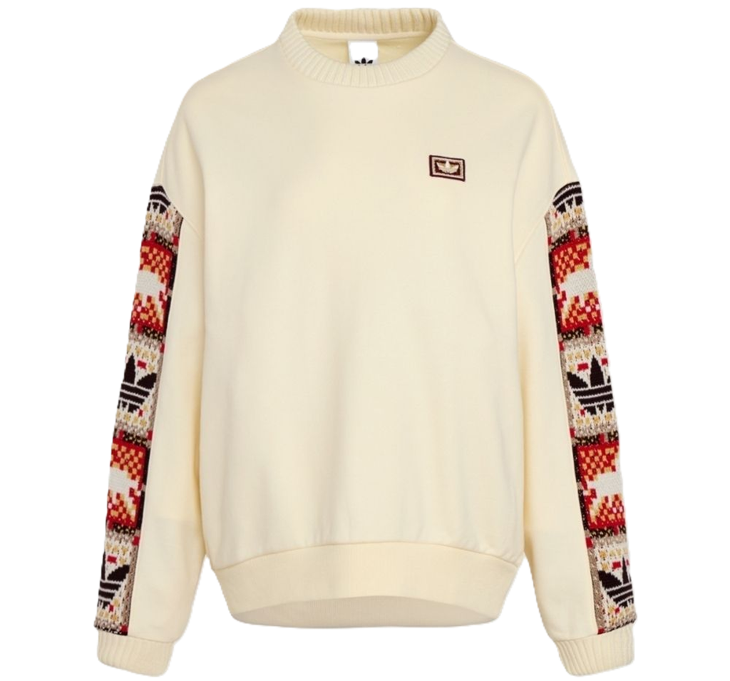 Áo Adidas Crew Long-Sleeved 'Beige' IA8930