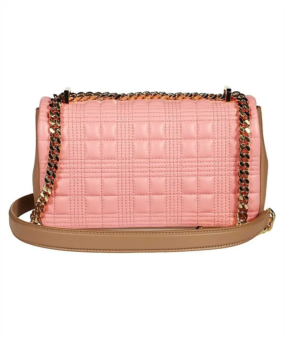 Túi Burberry Small Quilted Two-tone Lambskin Lola Shoulder Bag 'Pink' 8026830 - Ảnh 2