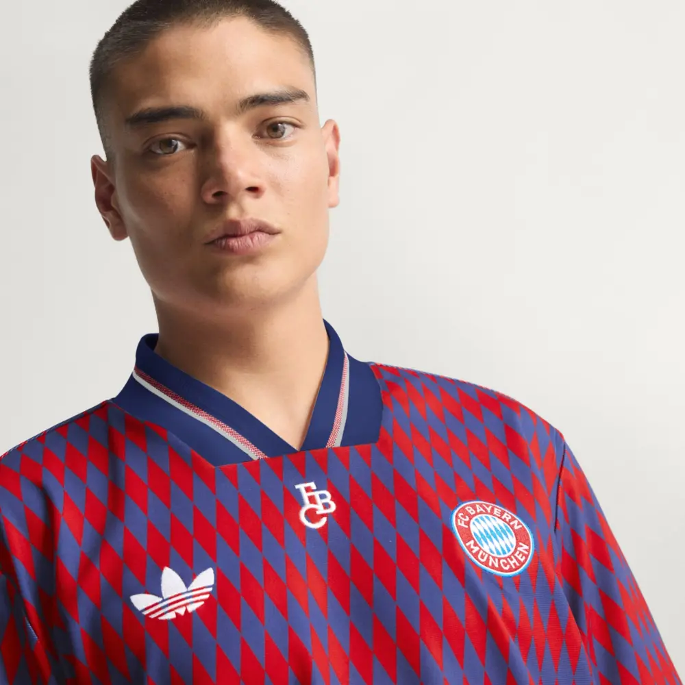 Áo Adidas FC Bayern Munich LFSTLR Jersey 'Red' JM9421 - Ảnh 4