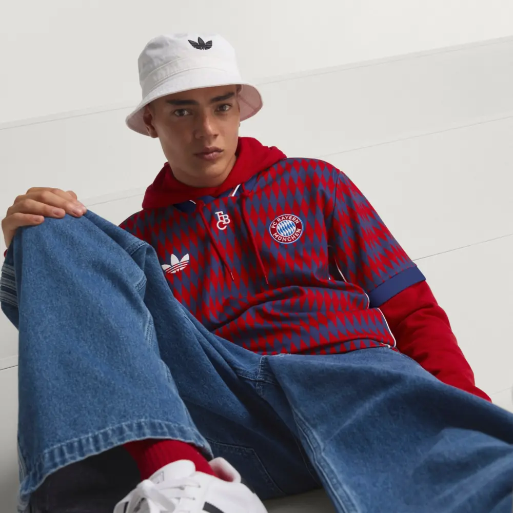 Áo Adidas FC Bayern Munich LFSTLR Jersey 'Red' JM9421 - Ảnh 3