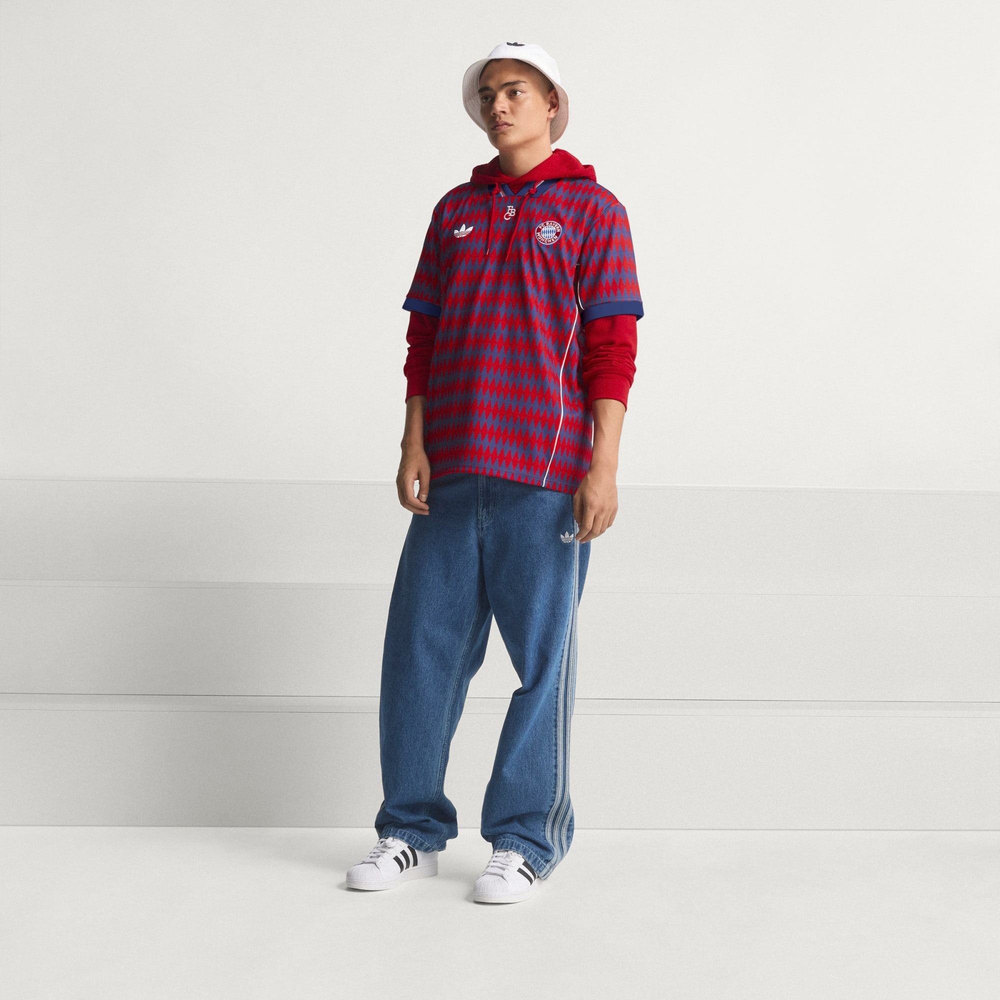 Alternative view of Áo Adidas FC Bayern Munich LFSTLR Jersey 'Red' JM9421