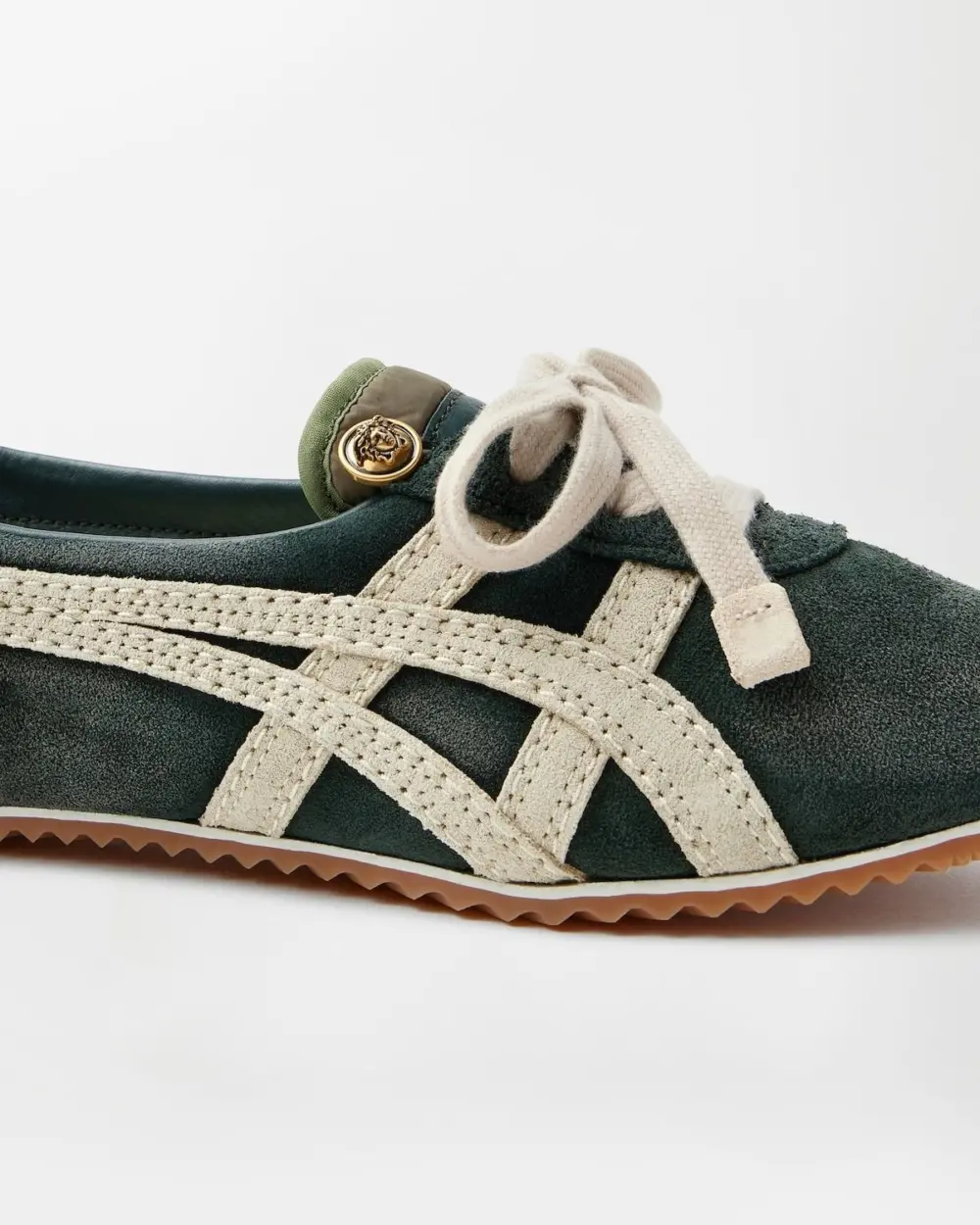 Giày Onitsuka Tiger x Versace Sakura 'Green' 1025116-1A17741-2GR2J - Ảnh 6