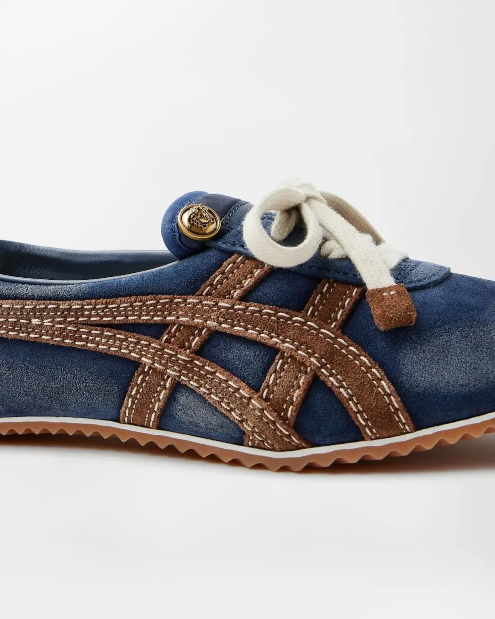 Giày Onitsuka Tiger x Versace Sakura 'Blue' 1025116-1A17741-2U2HJ - Ảnh 5