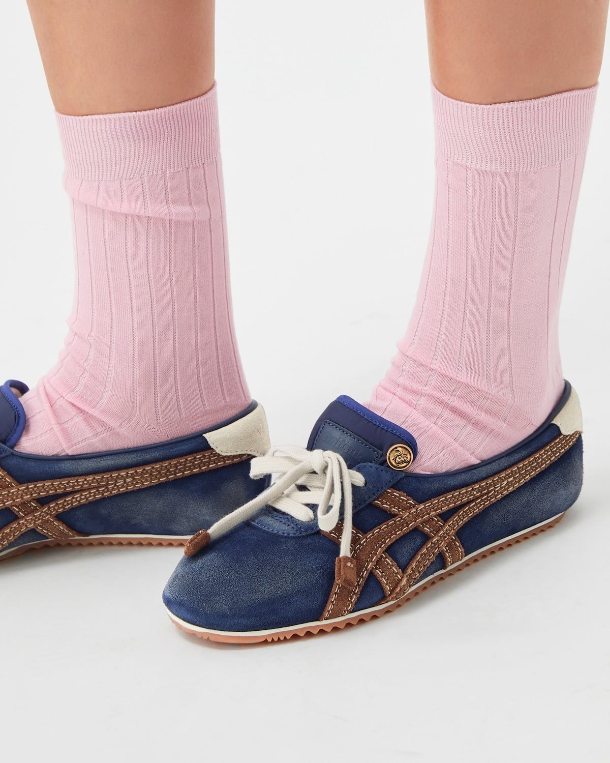 Alternative view of Giày Onitsuka Tiger x Versace Sakura 'Blue' 1025116-1A17741-2U2HJ