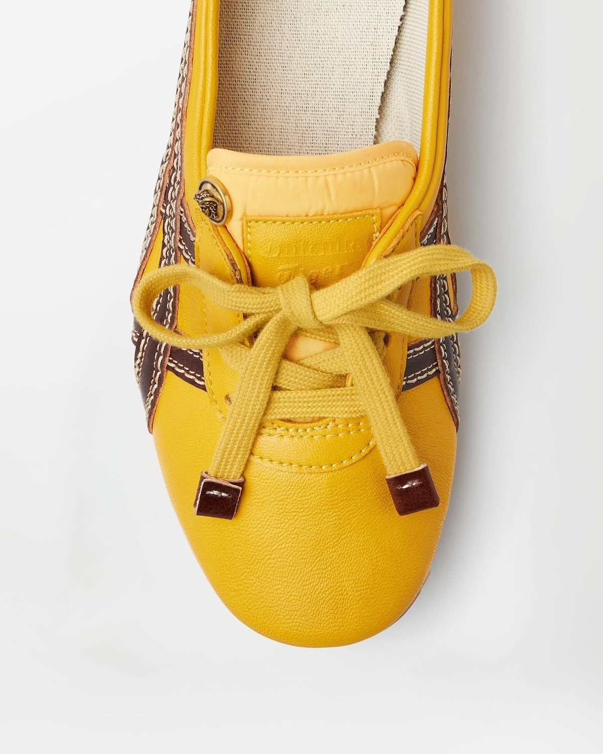 Giày Onitsuka Tiger x Versace Sakura 'Yellow' 1025116-1A17737-2YD5J - Ảnh 7