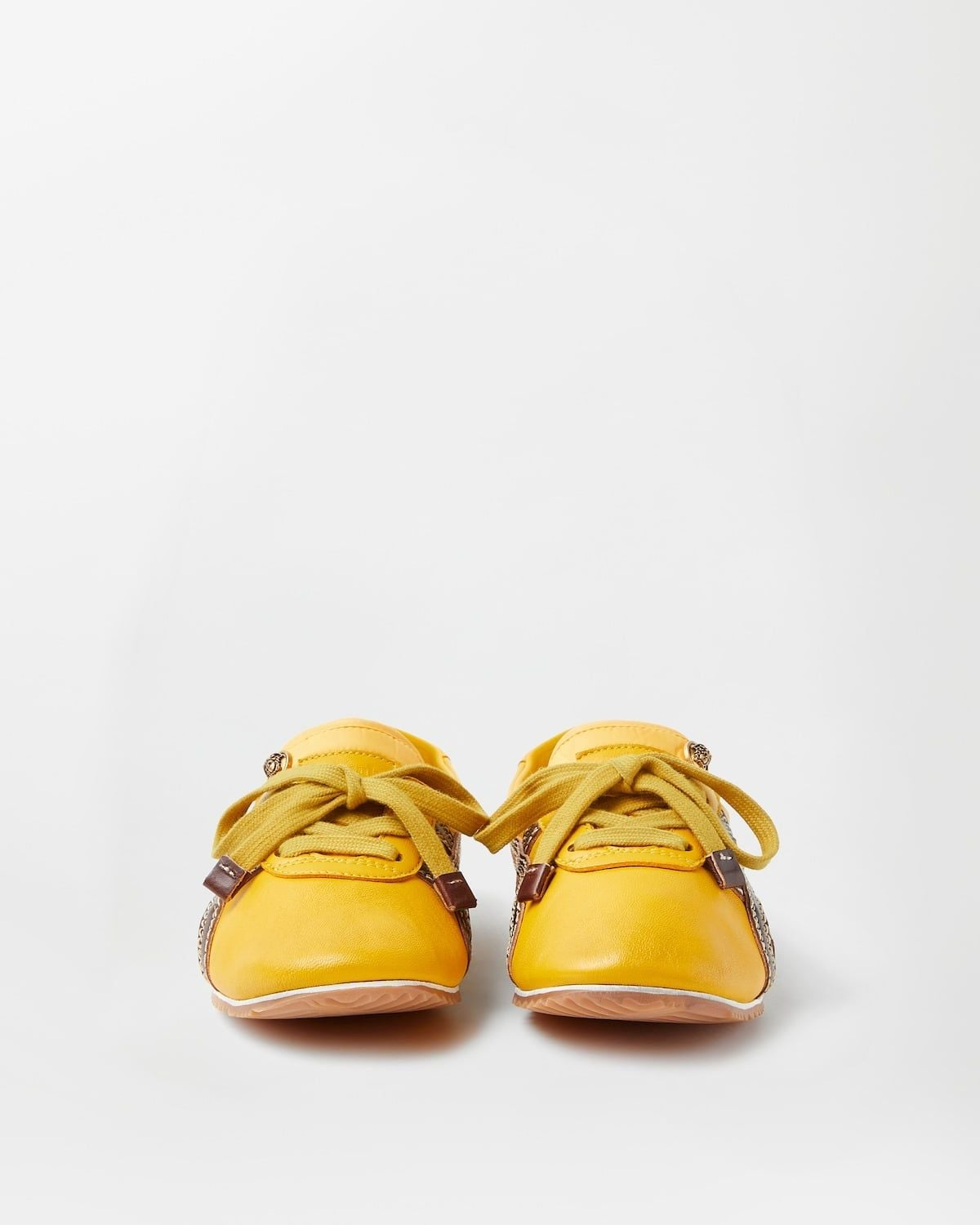 Giày Onitsuka Tiger x Versace Sakura 'Yellow' 1025116-1A17737-2YD5J - Ảnh 6