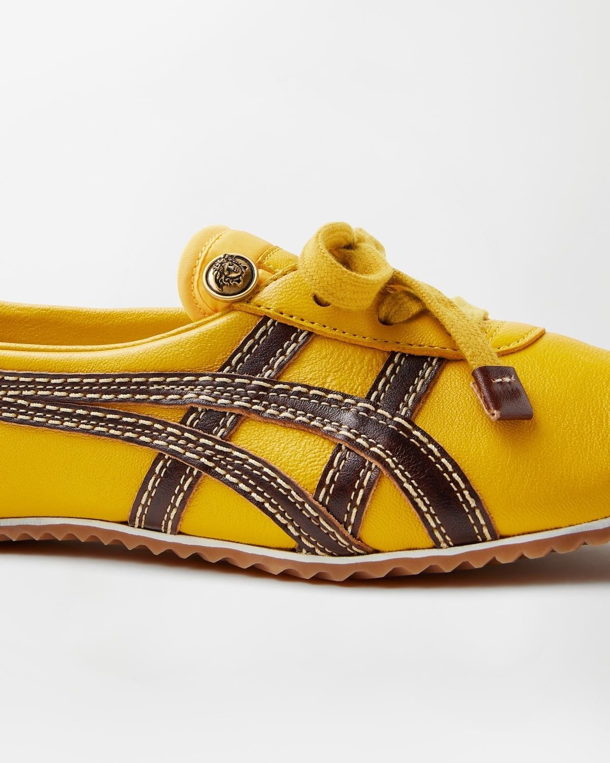 Giày Onitsuka Tiger x Versace Sakura 'Yellow' 1025116-1A17737-2YD5J - Ảnh 5