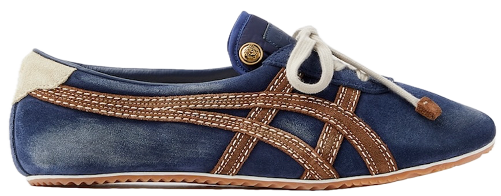 Giày Onitsuka Tiger x Versace Sakura 'Blue' 1024594-1A17741-2U2HJ