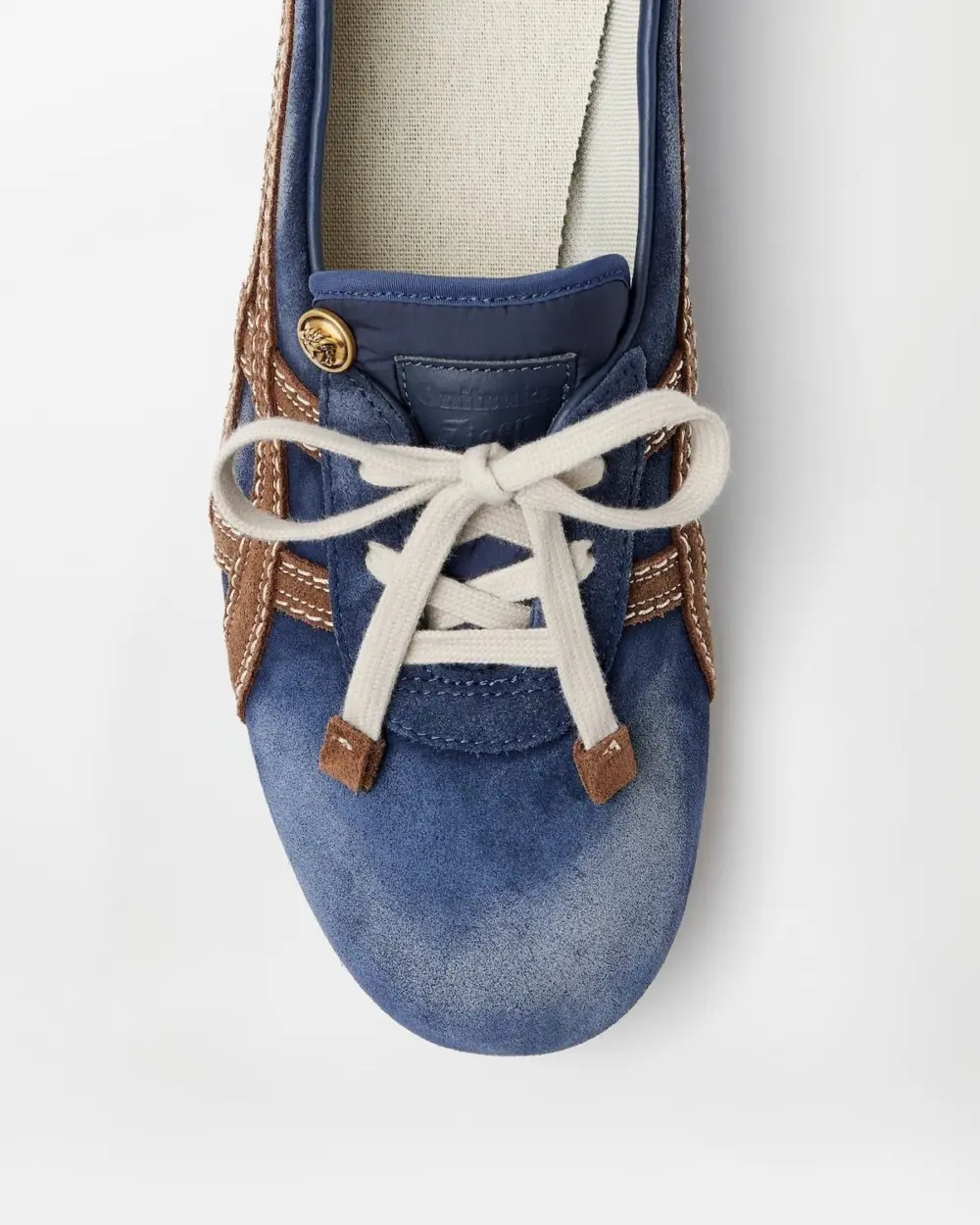 Giày Onitsuka Tiger x Versace Sakura 'Blue' 1024594-1A17741-2U2HJ - Ảnh 8