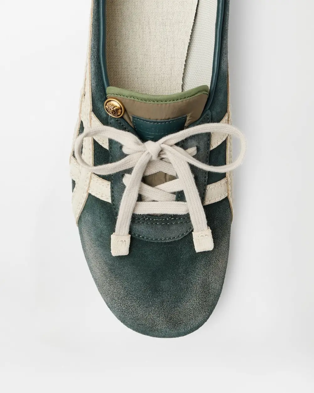 Giày Onitsuka Tiger x Versace Sakura 'Green' 1024594-1A17741-2GR2J - Ảnh 8