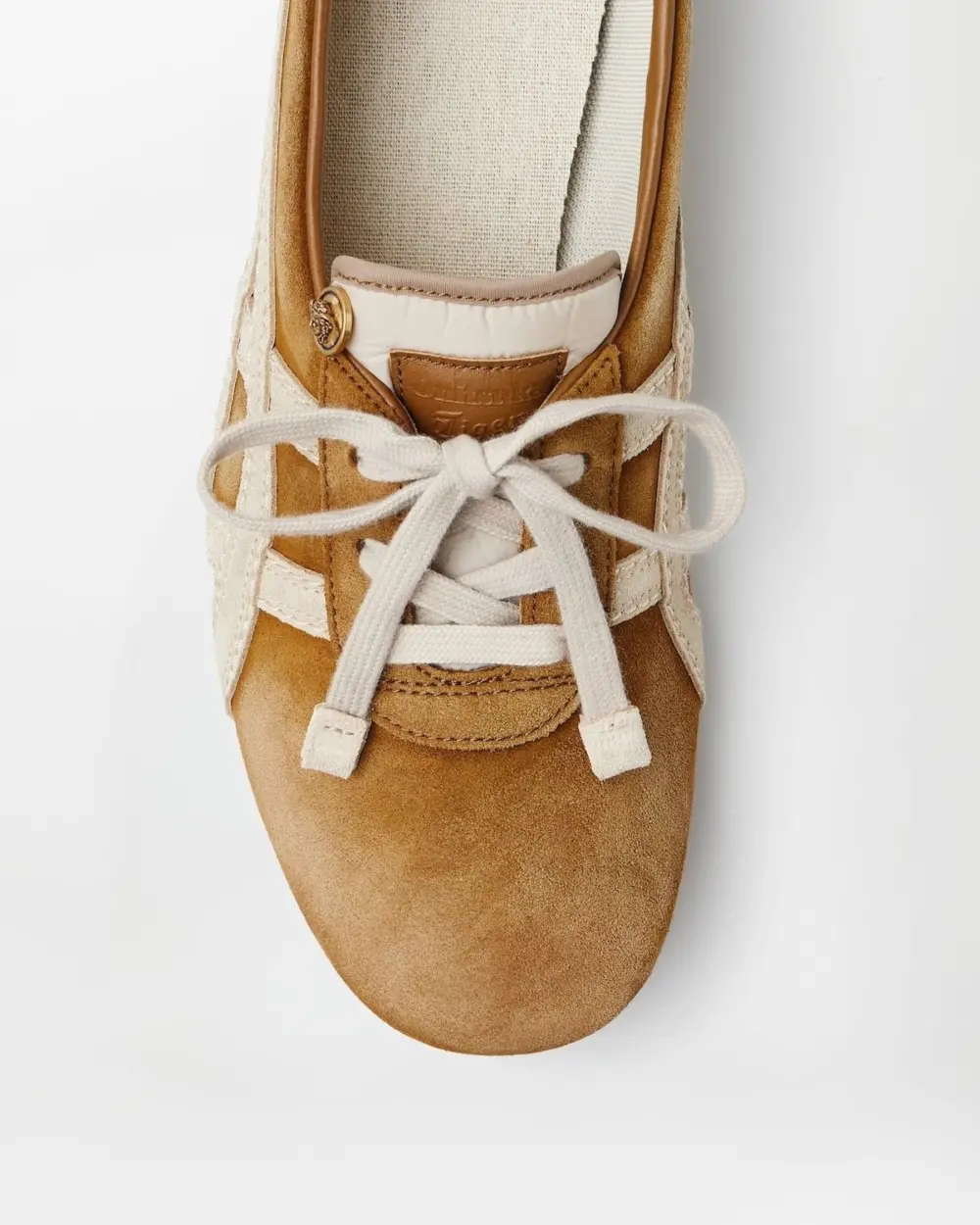 Giày Onitsuka Tiger x Versace Sakura 'Brown' 1024594-1A17741-2NM5J - Ảnh 7