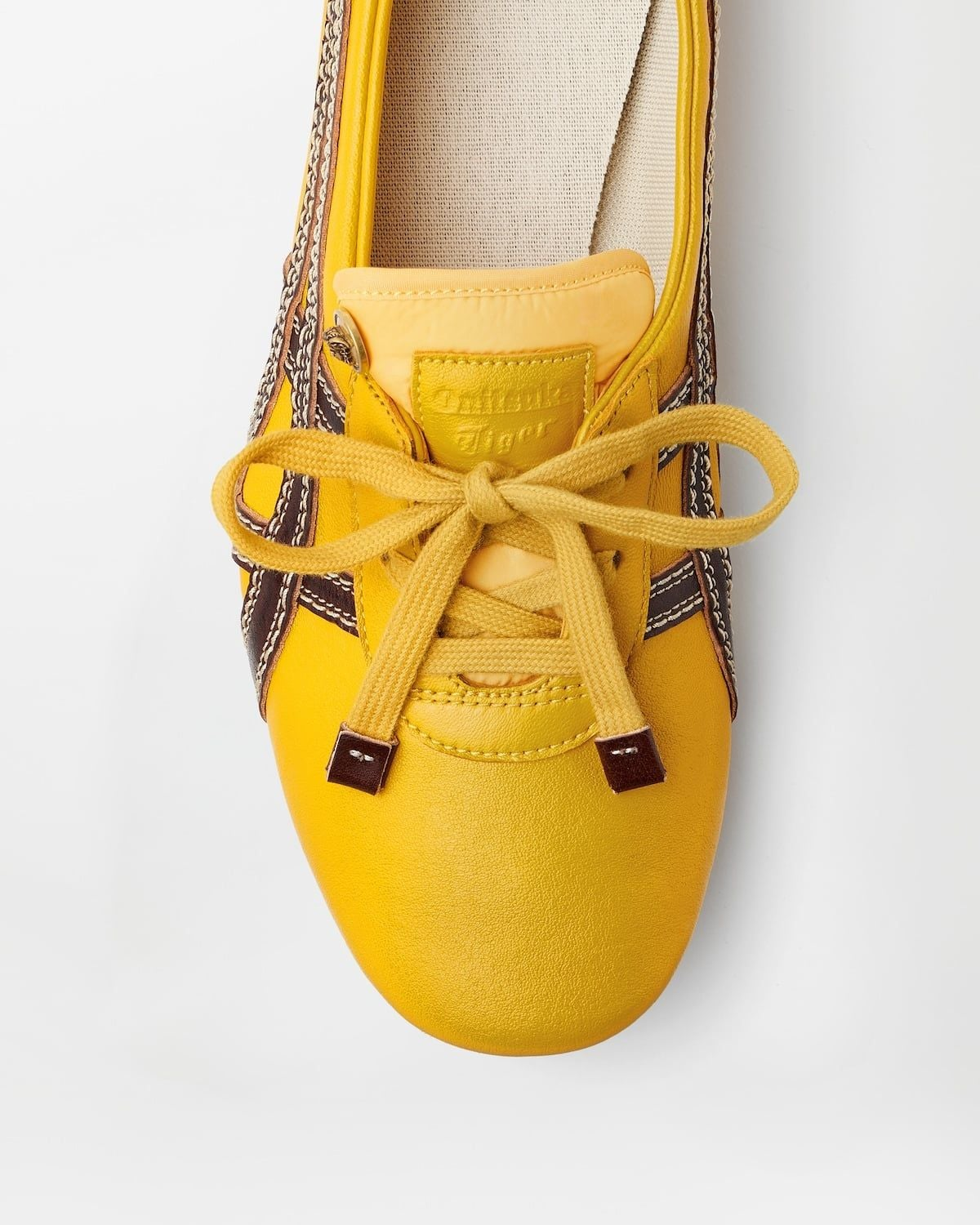 Giày Onitsuka Tiger x Versace Sakura 'Yellow' 1024594-1A17737-2YD5J - Ảnh 8