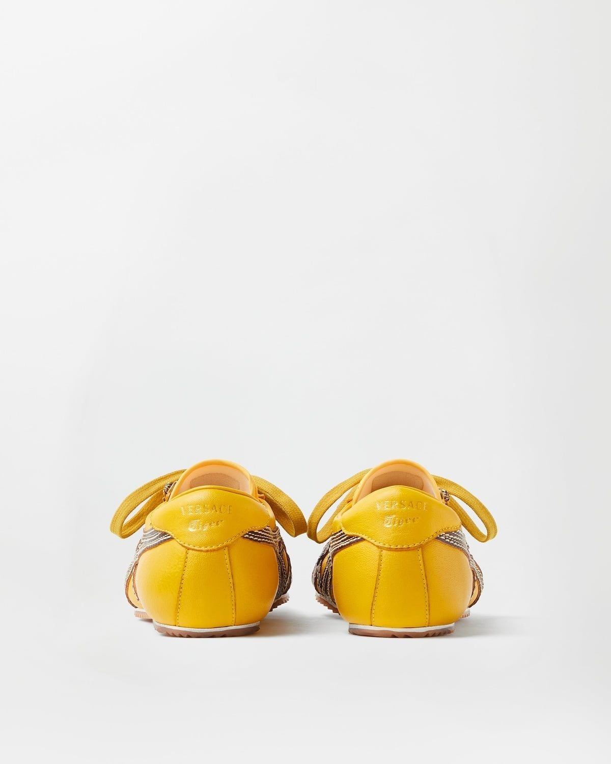 Giày Onitsuka Tiger x Versace Sakura 'Yellow' 1024594-1A17737-2YD5J - Ảnh 7