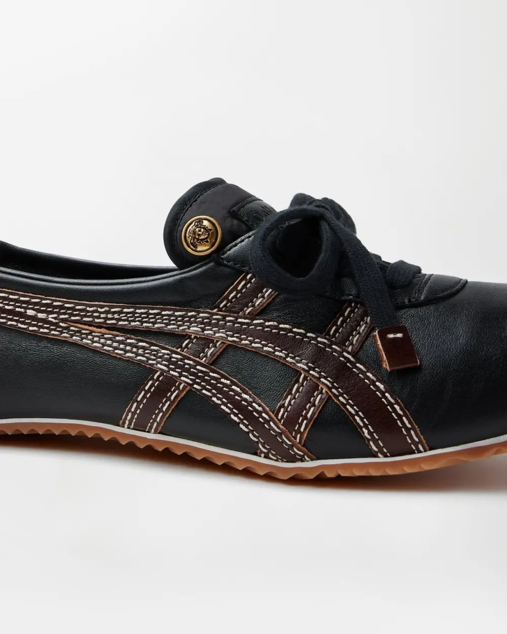 Giày Onitsuka Tiger x Versace Sakura 'Black' 1024594-1A17737-2BQ8J - Ảnh 6