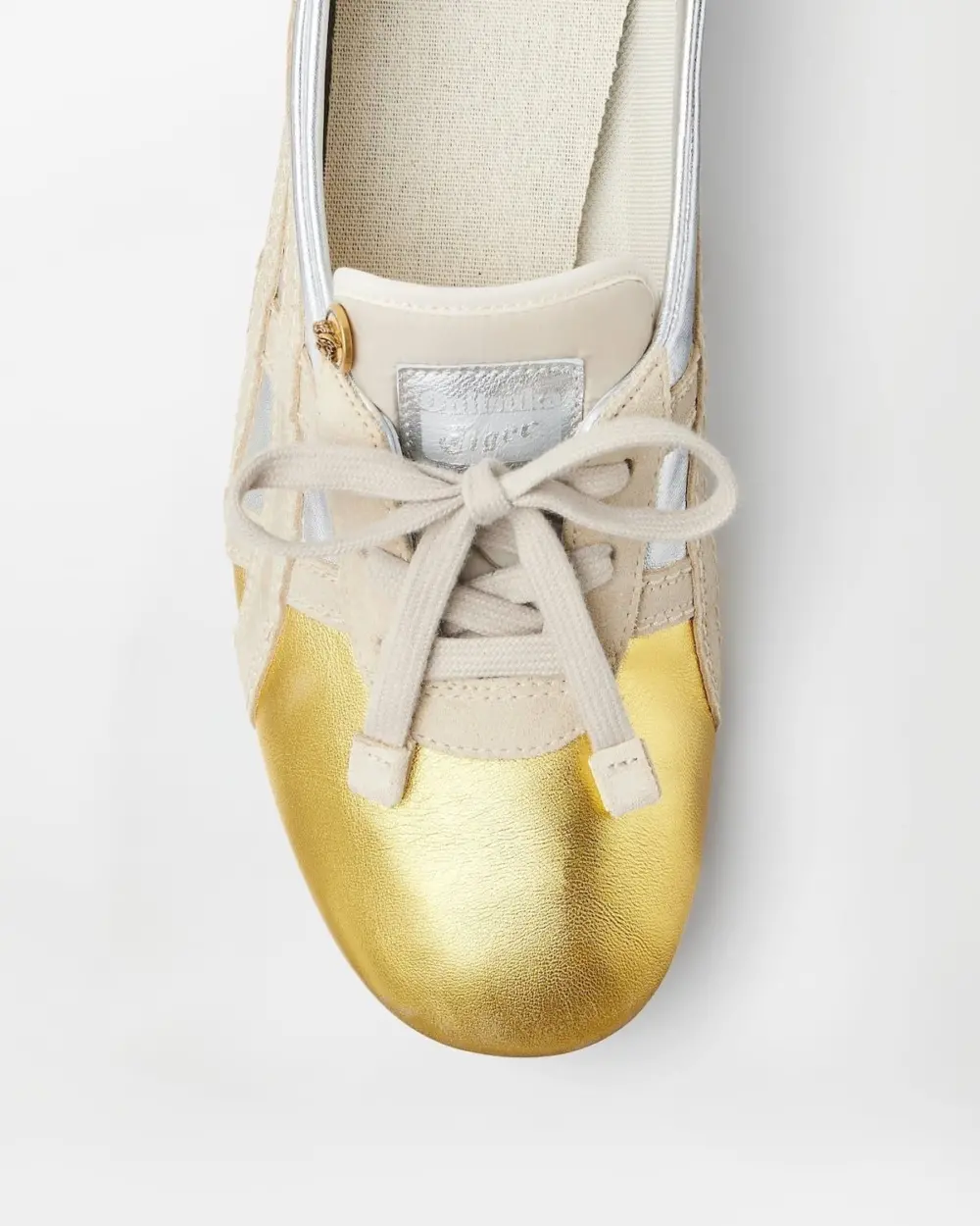 Giày Onitsuka Tiger x Versace Sakura 'Silver' 1024594-1A17738-6XD0 - Ảnh 8