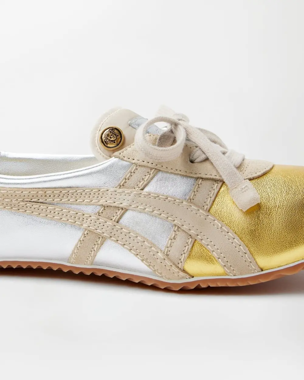 Giày Onitsuka Tiger x Versace Sakura 'Silver' 1024594-1A17738-6XD0 - Ảnh 6