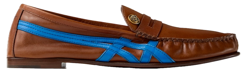Giày Onitsuka Tiger x Versace Loafers 'Brown' 1023851-1A17746-2NM9J